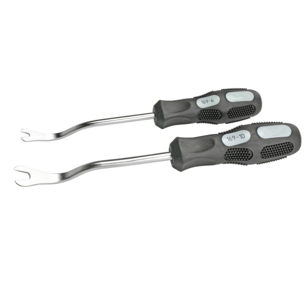 Juego de palancas para extracción de clips de puerta, 2 piezas.