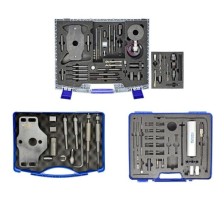 Kit de extracción de inyectores MOD. M9R y Sofim con cilindro hidráulico de 20 T que incluye limpieza del eje del inyector y de