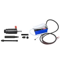 Bomba de pie neumática-hidráulica de 700 bar con cilindro hidráulico de 22t de presión y tiro.