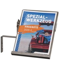 Módulo 4.1 Bolsillo lateral para folletos, con recubrimiento en polvo gris