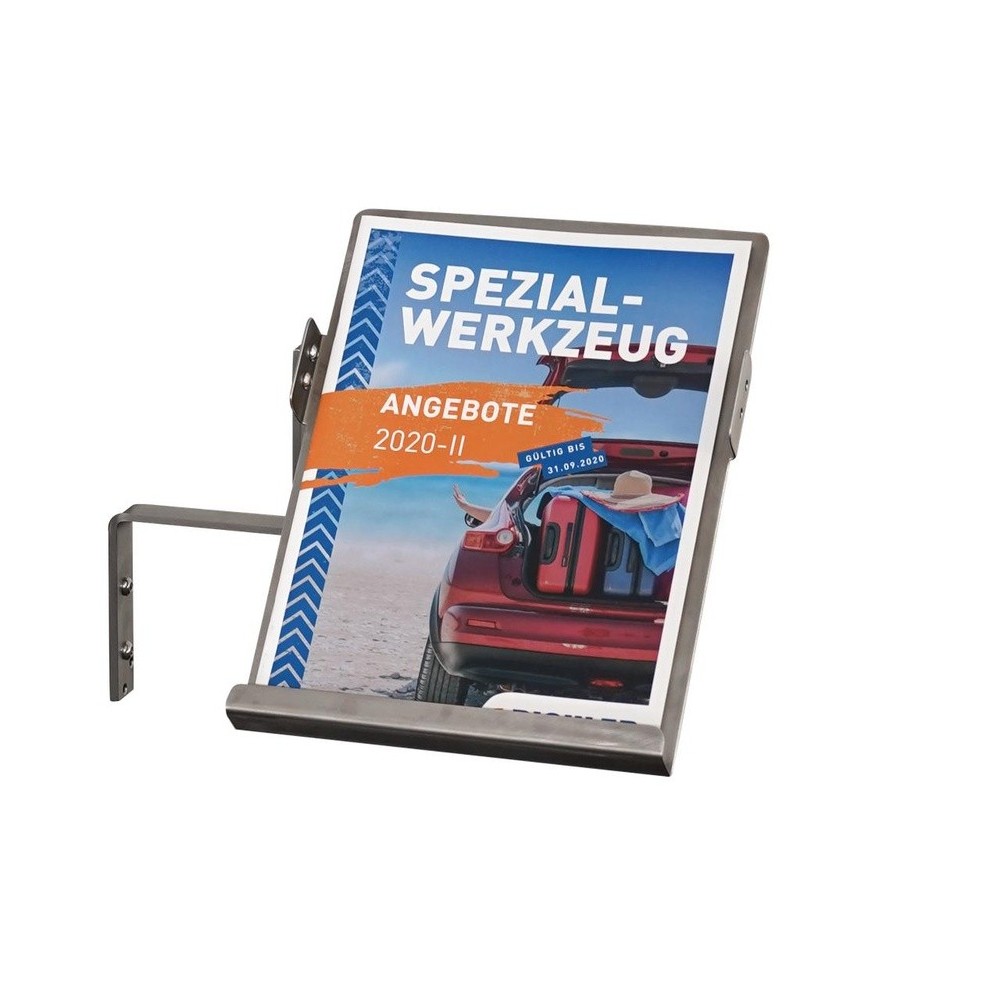 Módulo 4.1 Bolsillo lateral para folletos, con recubrimiento en polvo gris