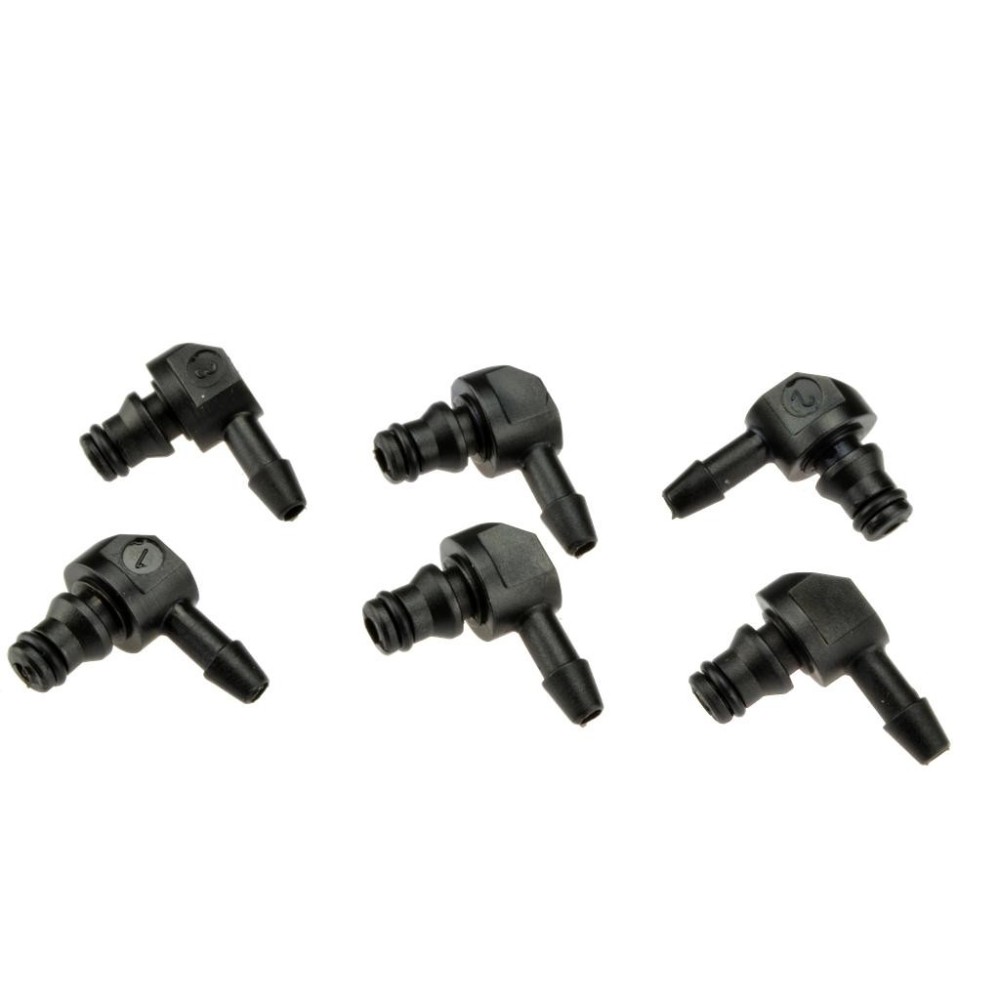 Tetinas de conexión de un solo uso, paquete de 6