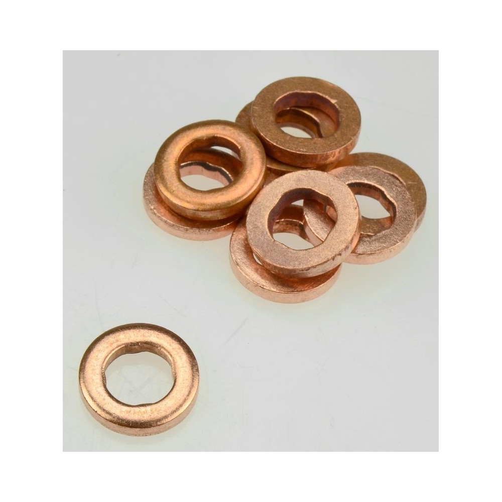 Anillos de sellado de cobre 7,5 x 13 x 2,5 mm MEGANE (paquete de 50)