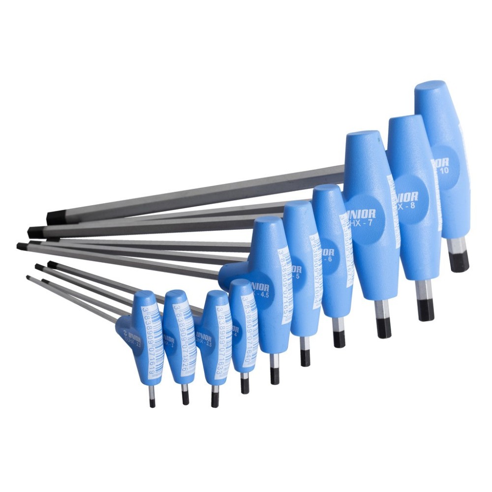 193HXCB-Juego de destornilladores hexagonales con mango en T en caja de cartón-2,5 - 10/10