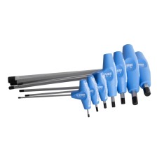 193HXCS-Juego de destornilladores hexagonales con mango en T en caja de cartón-2,5 - 10/7